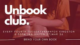 The UnBook Club in Kingston | Non-Members Welcome!