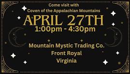 Meet and Greet with The Coven of the Appalachian Mountains