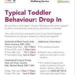 Typical Toddler Behaviour: Drop In session