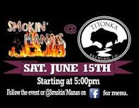 Smokin' Manas Food Truck at Titonka Brewing Company