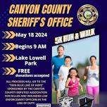 Canyon County Sheriff's Office 5K Run & Walk