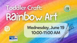 Toddler Craft: Rainbow Art