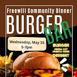 Freewill Community Dinner Burger Bar