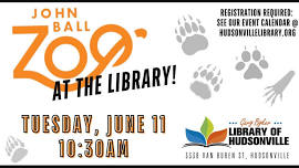 FULL: John Ball Zoo Visits the Library!