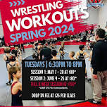 PAL Spring Wrestling Workout - June 18th ONLY - Parsippany, NJ 2024