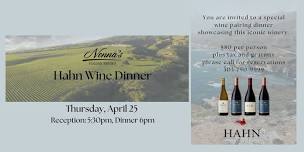 Hahn Wine Dinner