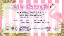 Let's Flamingle! · Botox, Boutique Clothing, Permanent Jewelry, Bath Products, Spray Tans & More!