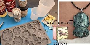 Resin Jewelry Workshop by Statement Designs at Levity Brewery