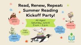 Summer Reading Kick-Off Party!