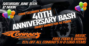 Conrad's Harley-Davidson 40Th Anniversary Bash