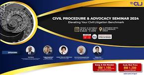 Civil Procedure & Advocacy Seminar 2024