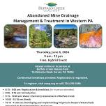 Abandoned Mine Drainage Management and Treatment in Western PA: Half-day Workshop