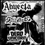 ABYECTA (Santiago Chile ) : SPIROKETE : DEAD UNICORN : DEATHCULT PHARMACEUTICAL