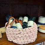 Easy Crochet Basket Workshop