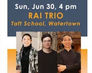 CLARK CHAMBER CONCERT:  RAI TRIO PERFORMING MOZART, RAVEL, AND FRANK  (1)