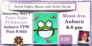 Paint Night FUNdraiser for Auburn VFW Post #1603, Auburn