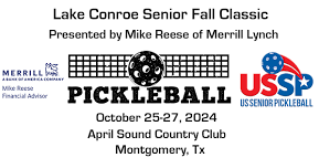 Houston Lake Conroe Senior Fall Classic presented by Mike Reese of Merrill Lynch