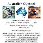 Australian Outback at Moss Memorial Library