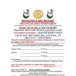 Honeoye Lake Rotary 39th Annual golf Tournament