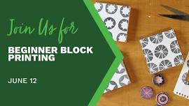 Beginner Block Printing