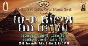 Pop-Up Egyptian Food Festival