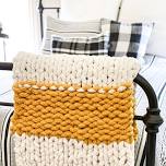 SUMMER CAMP - Chunky Knit Blanket