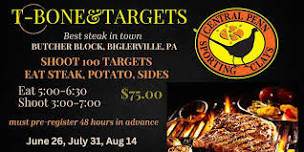 T-Bone & Targets (click Date below, select # of tickets, click Check out)