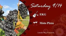 Saturday Tunes & Food with EKG and Moto Pizza