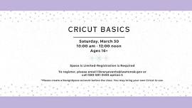 Cricut Basics