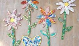 Mosaic Flowers with Emma Leith