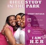 BIBLE STUDY IN THE PARK 