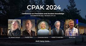 CPAK 2024 - Conference on Precession and Ancient Knowledge