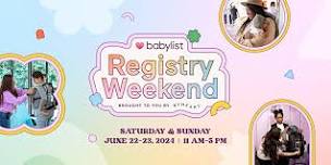 June Registry Weekend