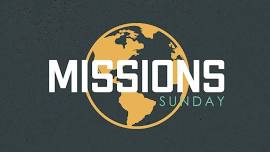 Mission's Sunday - Reed family guest speakers