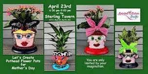 Let’s Create Pothead Flower Pots for Mom or keep for yourself.