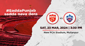 TATA IPL 2024 - Match 02 - Punjab Kings vs Delhi Capitals