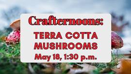 Crafternoons: Terra Cotta Mushrooms