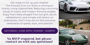 Upland Park Porsche Car Show