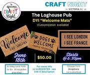 DIY Mats at the Loghouse Pub