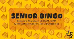 June Senior Bingo