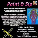 PAINT N SIP WITH YOUR WOMB