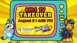 Kids TV Takeover at the Hot Tots Game