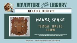 Tween Tuesday: Cardboard Palooza Maker Space!!