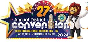 27th Annual District Convention | District 305-N2