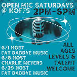 Open Mic Saturdays at Hoff’s