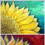 Colorful Sunflowers: Pick your Colors!