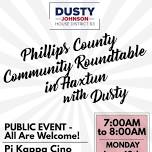 Phillips County Community Roundtable in Haxtun