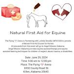 Natural First Aid for Equine