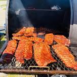 Barbecue at the Sports Bar