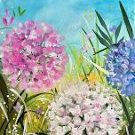 Join Brush Party with Kharmen to paint 'Summer Vibes' in Thatcham